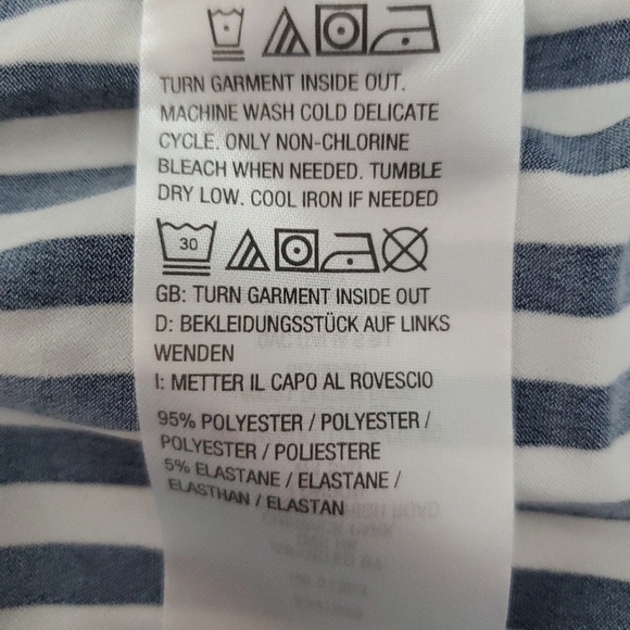 Jason Wu Blue White Striped Womens Jumpsuit Size XXS - Picture 11 of 14